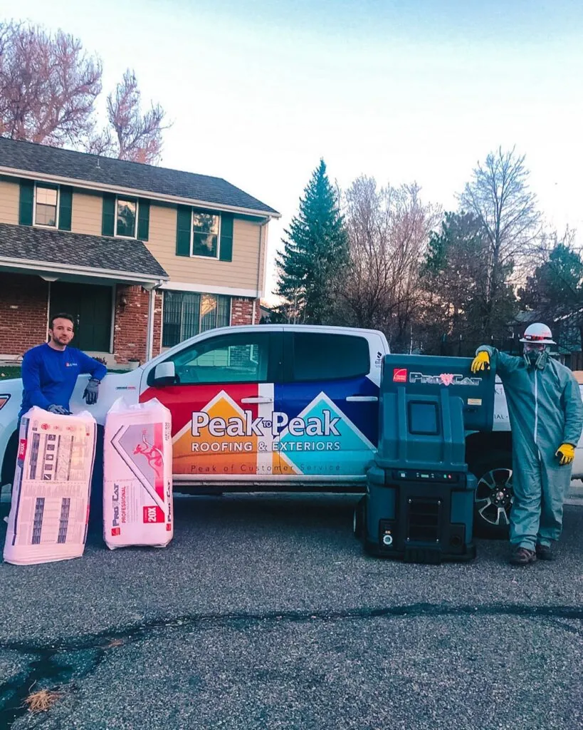 Blow-In Attic Insulation services by Peak to Peak Roofing